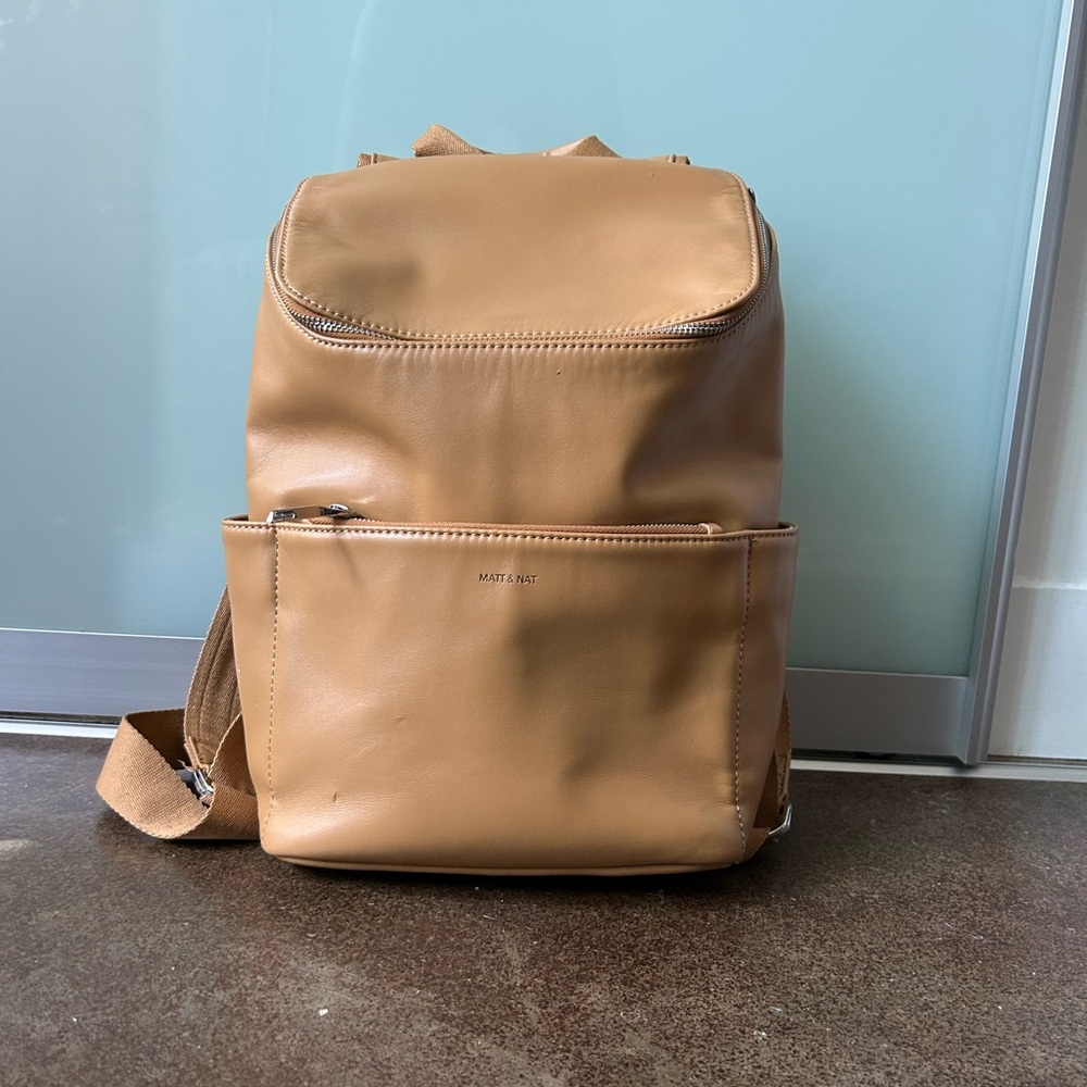 Matt & Nat Camel Backpack